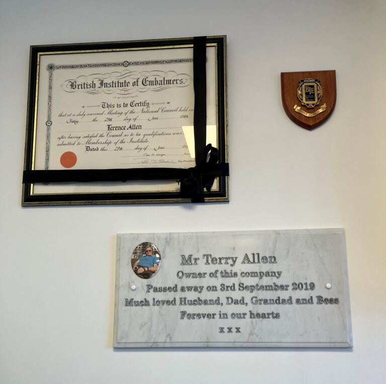 Terry Allen Plaque